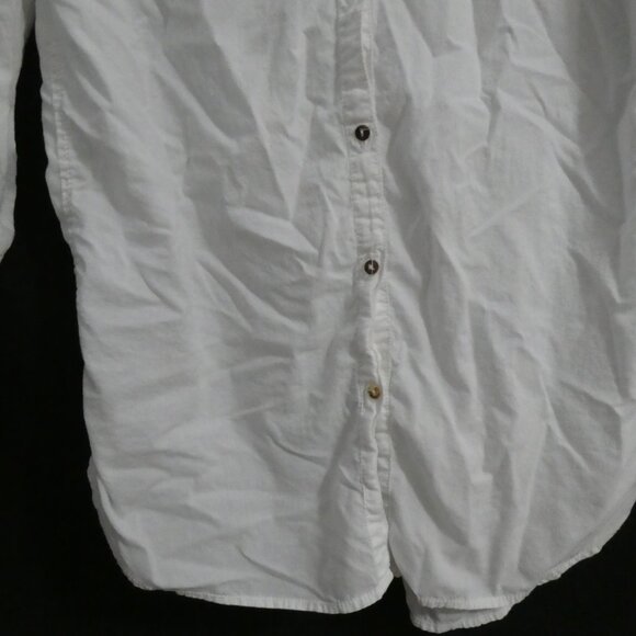 L.O.G.G. By H&M size 4 Classic White Long Sleeve Shirt With Chest Pockets - Picture 9 of 16